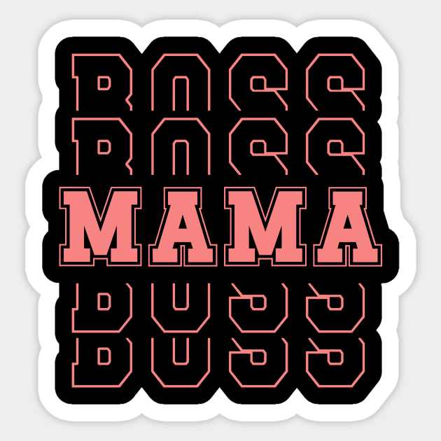 Mom boss mothers day gift idea Sticker by Mia